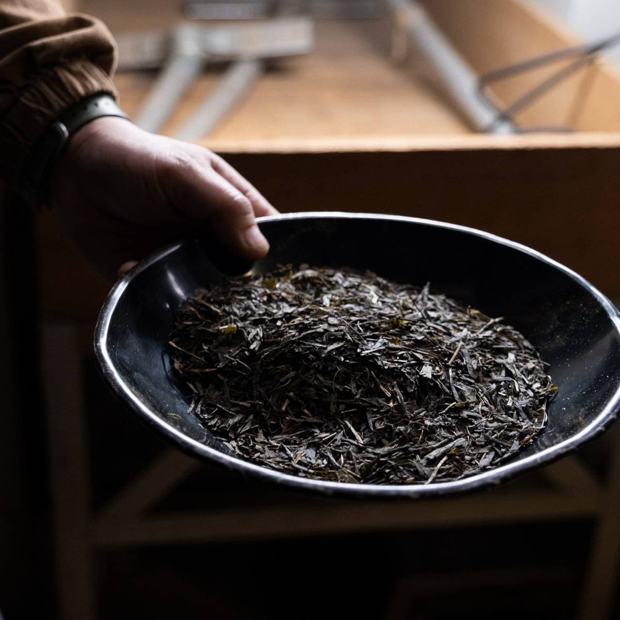 仁淀川町の茶葉