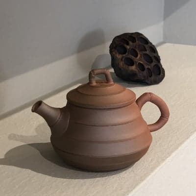 バンブー 窯変 後手急須