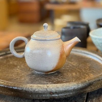 自然釉茶銚
