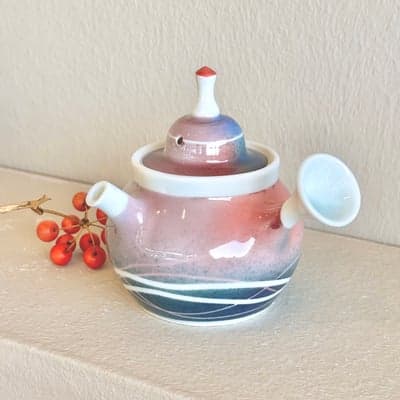 彩色 急須