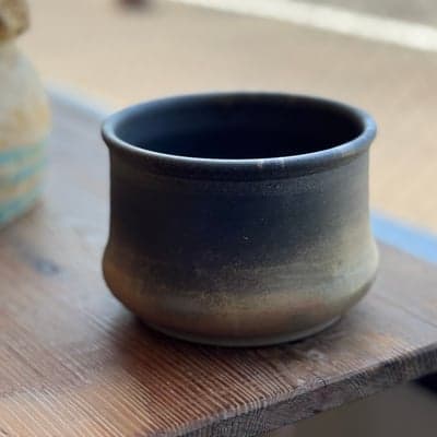 炭化窯変 緋襷 煎茶大建水