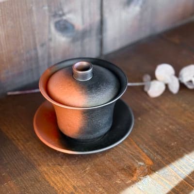 窯変タタキ 蓋碗