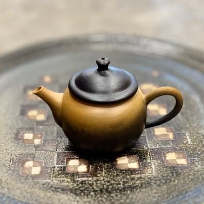 黄泥 窯変 茶注