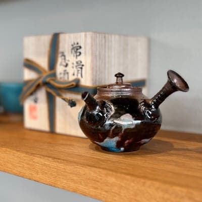 常滑 急須 木箱入