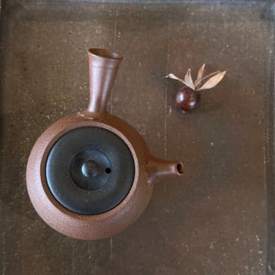 烏泥南蛮蓋黒茶注（長丸）