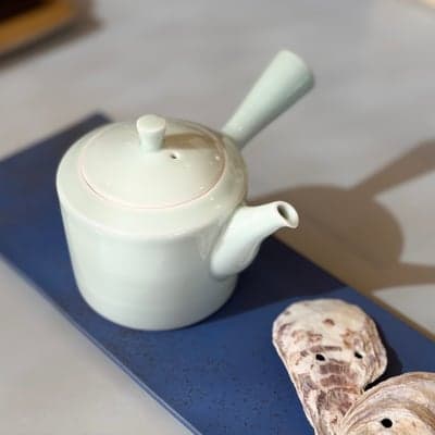青磁 切立 急須