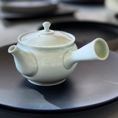 青磁 急須