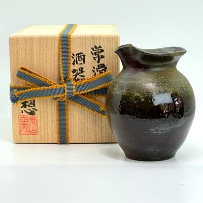 黒 徳利 木箱入