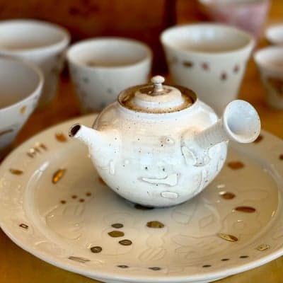 白 急須 木箱入