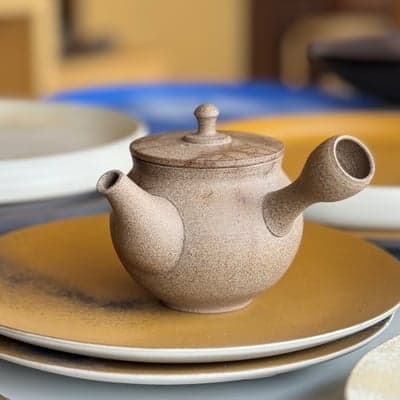 茶土藻掛 印籠急須
