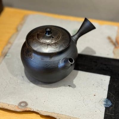 藻掛 波紋 急須